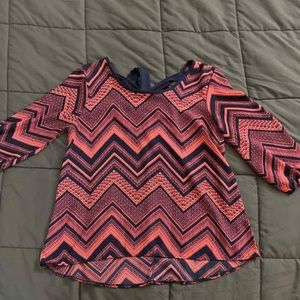 Chevron blouse